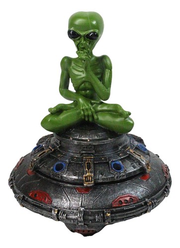 Green roswell alien - green,